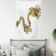 Fire Dragon Astrology Tapestry