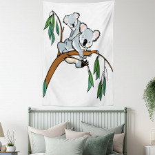 Koala Eucalyptus Tapestry