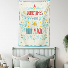 Magic Words Art Tapestry