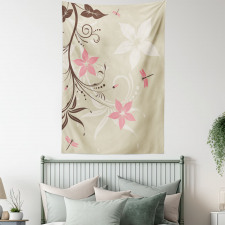 Flying Dragonflies Tapestry