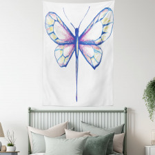 Butterfly Design Art Tapestry