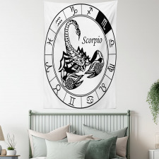 Astrology Signs Scorpio Tapestry