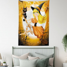 Witch Conceptual Colors Tapestry