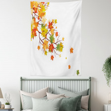 Autumn Foliage Maple Leaf Tapestry