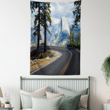 Mountain Road Landscape Tapestry