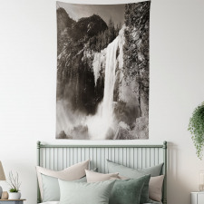 Waterfalls in Yosemite Tapestry