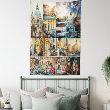 Venice Cityscape Canal Tapestry