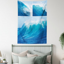 Giant Sea Ocean Waves Tapestry