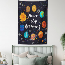 Outer Space Star Cluster Tapestry