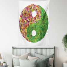 Flowers Leaves Tapestry