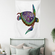 Sea Turtle Animal Tapestry