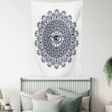 Vintage Tribal Mandala Tapestry