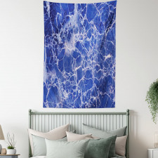 Cracked Marble Pattern Tapestry