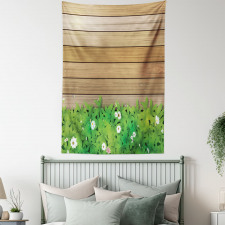 Daisy Flower Garden Tapestry