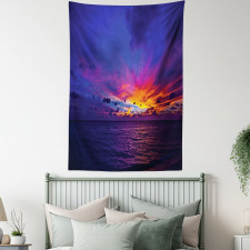 Dream Sunset Magenta Tapestry