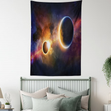 Planet Earth Stars Tapestry