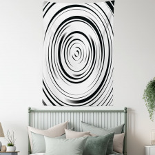 Hypnotic Lines Tapestry