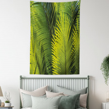 Tropical Foliage Leaf Tapestry