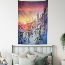 Sunrise at Wintertime Tapestry