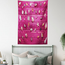 Seashells Vintage Tapestry