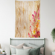 Spring Florals Daisies Tapestry