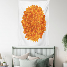 Dahlia Flower Floral Tapestry