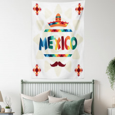 Sombrero Aztec Tapestry