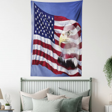 Bless America Flag Tapestry