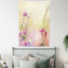 Vintage Magnolia Blooms Tapestry