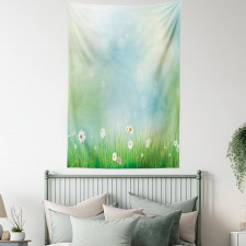 Spring Nature Field Tapestry