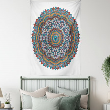 Vintage Moroccan Motif Tapestry