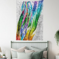 Colorful Retro Tapestry