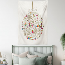 Polygon Deer as Ball Tapestry