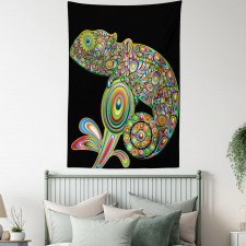 Chameleon Embelished Tapestry
