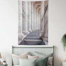 Roman Stone Columns Tapestry