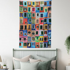 Mediterranean Village Tapestry