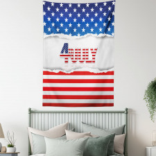 Patriotic Pattern Tapestry