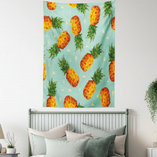 Vintage Beach Summer Tapestry