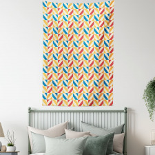 Diagonally Striped Squares Tapestry