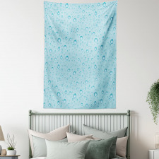 Water Drops Oceanic Naval Tapestry