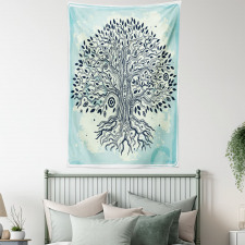 Chinese Bonsai Roots Tapestry