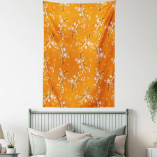 Cherry Tree Blossoms Tapestry