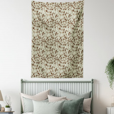 Florals Bud Swirls Tapestry