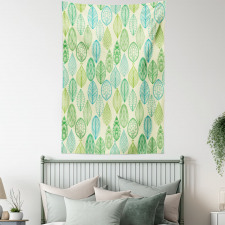 Leaves Forest Pattern Tapestry