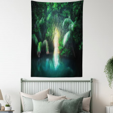 Mangrove Rainforest Lake Tapestry