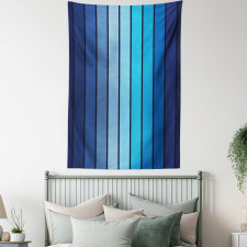 Plaques in Blue Borders Tapestry