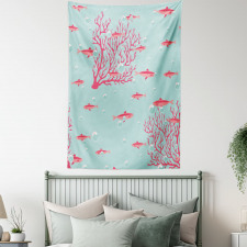 Fishes Coral Reef Aquatic Tapestry