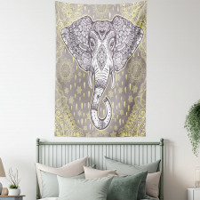 Tribal Sacred Icon Tapestry