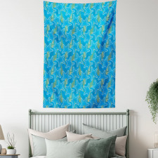 Sea Stars Dots Tapestry