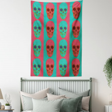 Skull Gothic Tapestry